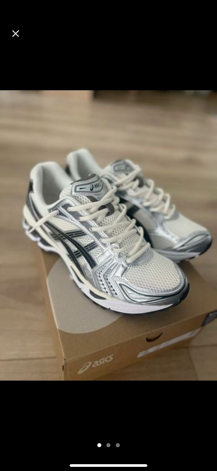 Asics kayano 14 gris noir 44