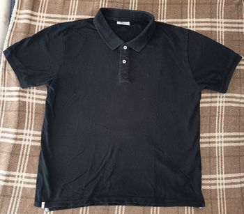 Polo Noir Manches Courtes - XL / Soft