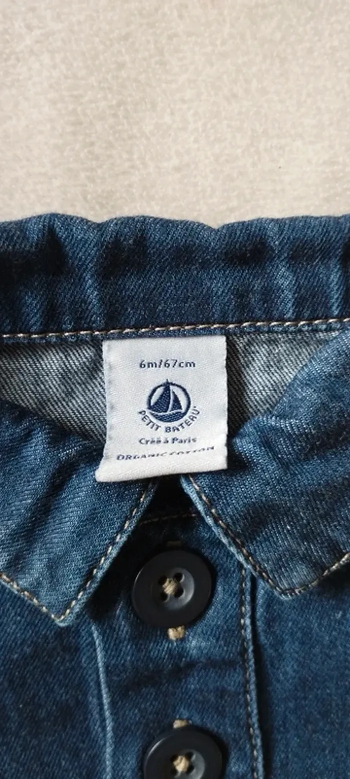 Robe jean 6 MOIS - photo numéro 4
