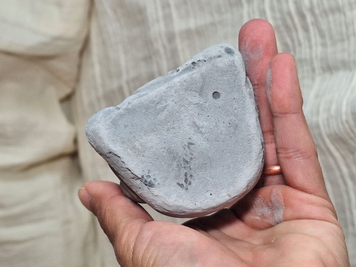 Petit bouddha Gautama gris décoration zen spirituel - photo numéro 2