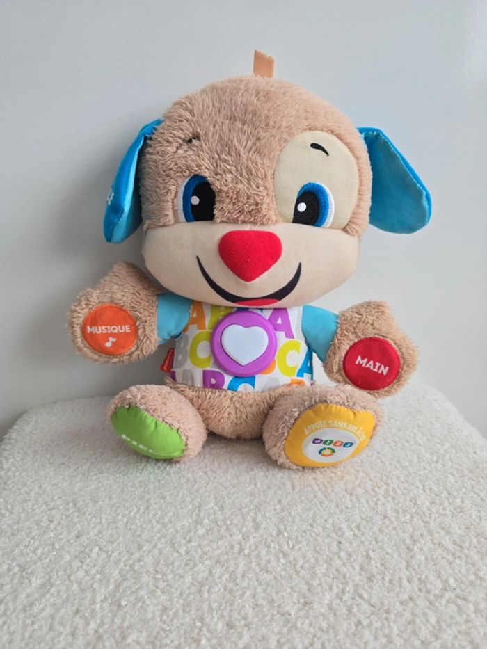 Lot jouets eveil bébé peluche musical jeux sensoriels et encastrement - photo numéro 12