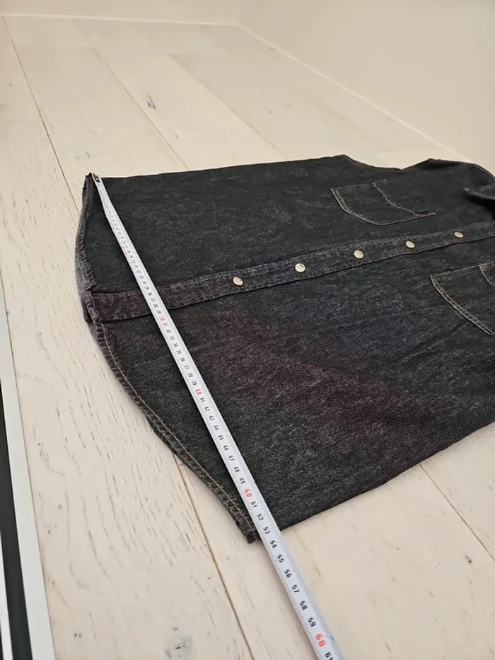 Chemise sans manches en jean taille M - photo numéro 12
