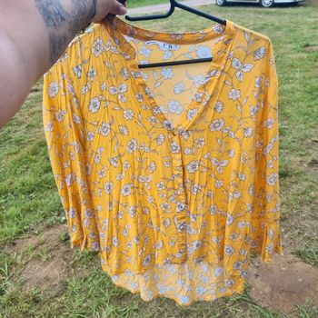 Blouse fleurie