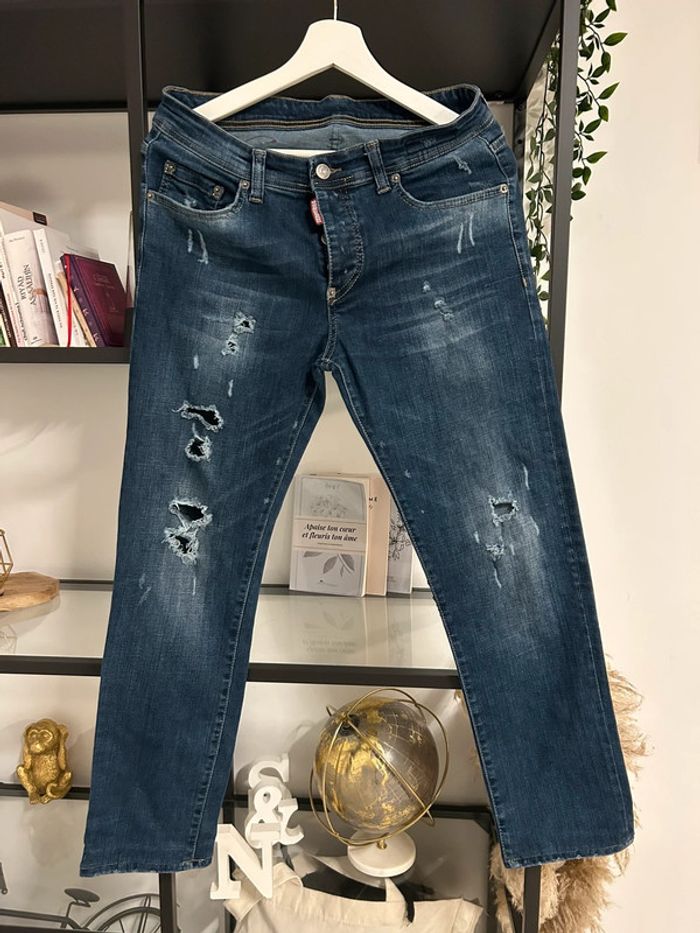 Jeans troué bleu 44