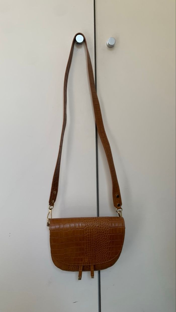 Sac en croute de cuir croco - photo numéro 2