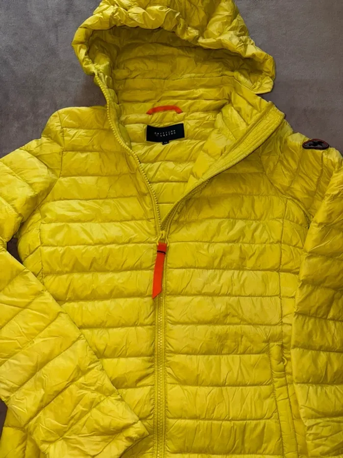 Doudoune veste matelassées jaune Gertrude + Gaston en très bon état taille S - photo numéro 2