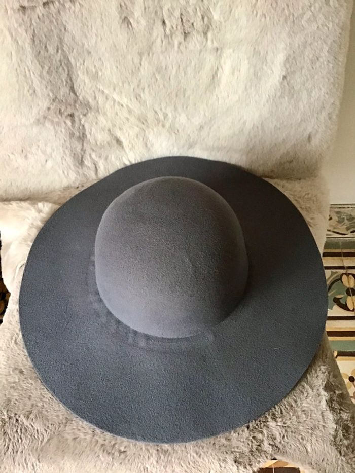 Chapeau gris taille unique (0224) - photo numéro 4