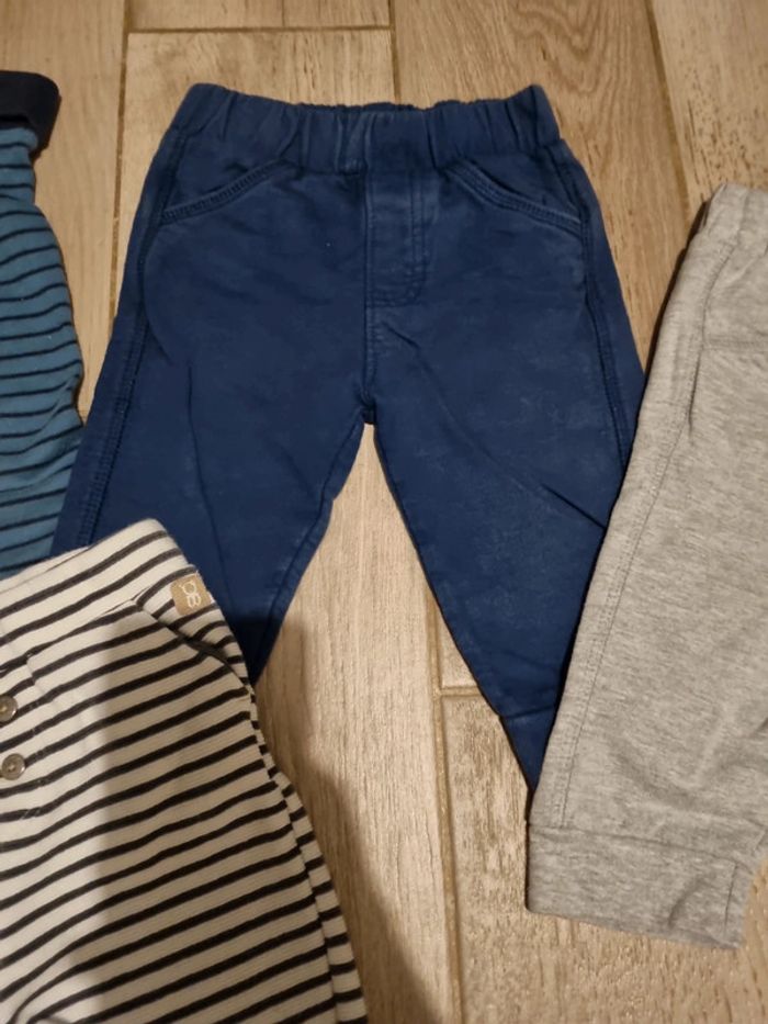 Lot de 4 pantalon 9 mois - photo numéro 3