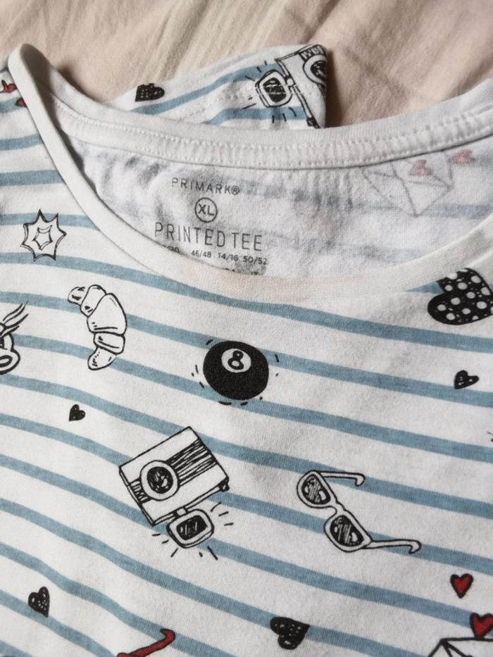 T shirt à rayures - photo numéro 3