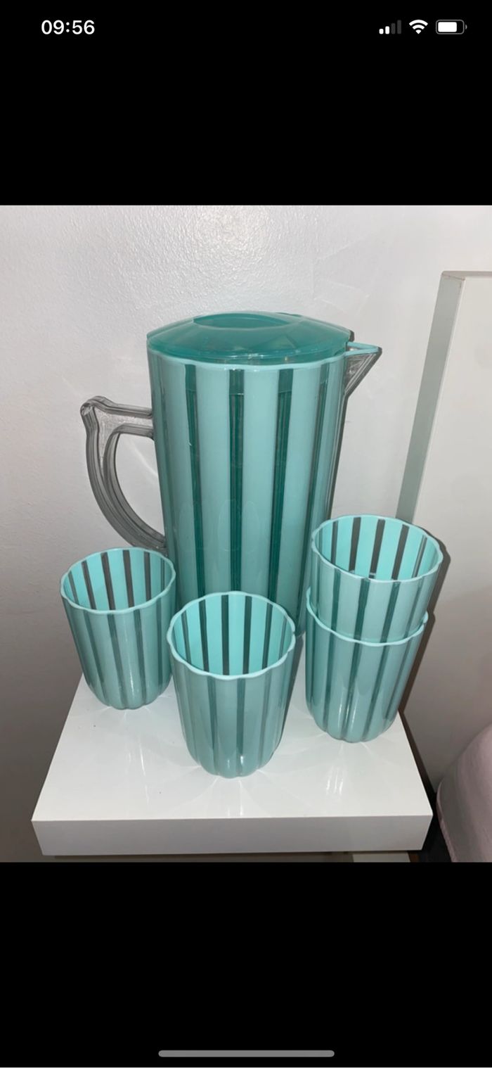 Carafe et verres