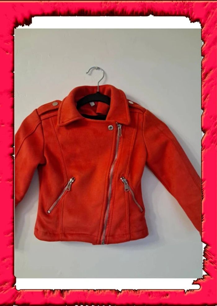 Jolie veste habillé en daim 6 ans - photo numéro 3