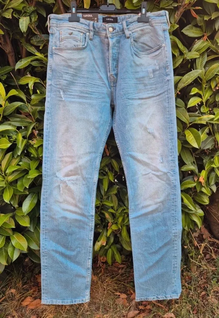 Jean Straight Fit, Homme T W32 L34