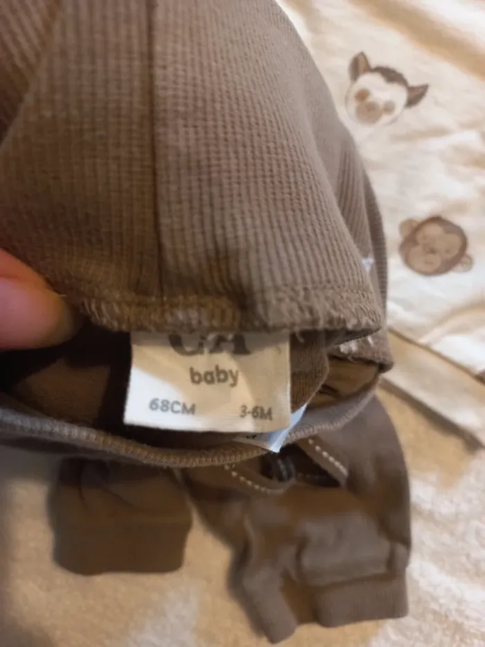 Ensemble pull et pantalon 3-6 mois - 68 cm - photo numéro 5