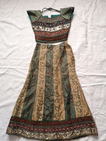 Ensemble indienne Lengua choli