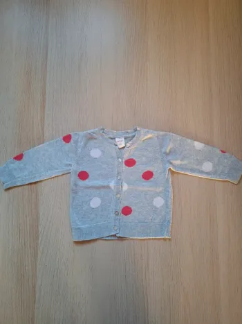 Gilet à pois