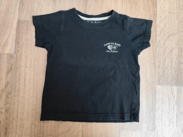 Tee-shirt classic all blacks noir 4 ans