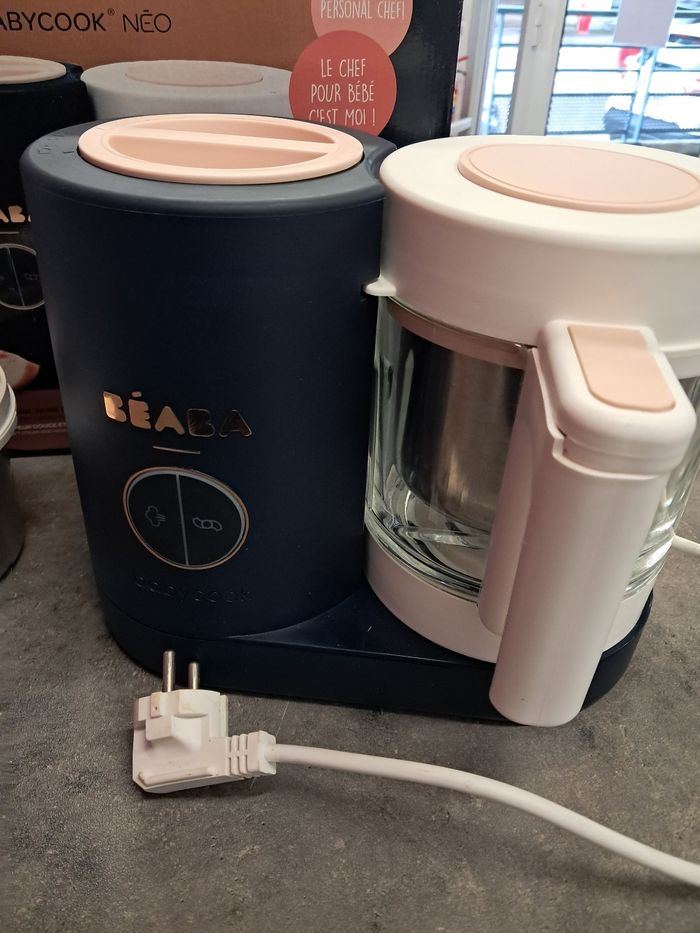 Babycook néo beaba cuiseur vapeur petit pot bébé diversification - photo numéro 2
