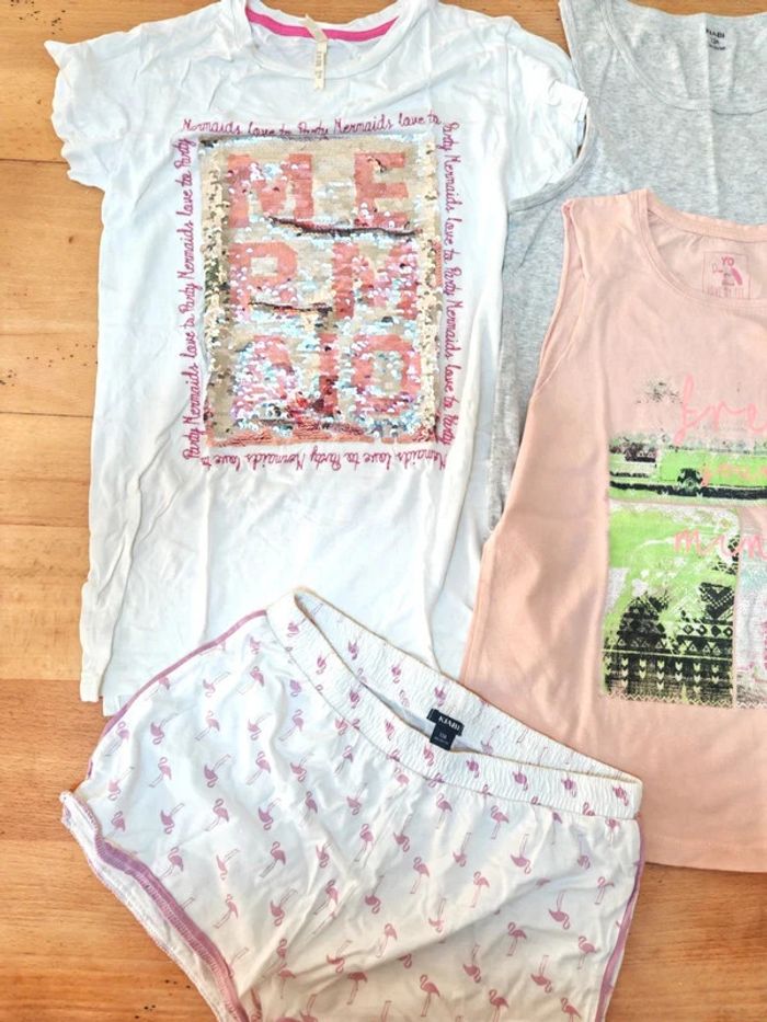 lot tshirts 12 ans fille - photo numéro 2