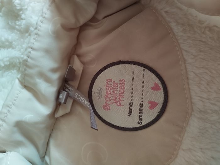 Manteau hiver bébé fille 6 mois orchestra - photo numéro 2