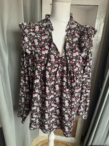 Blouse fleurie