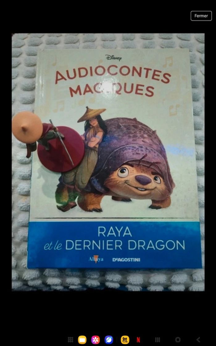 85ėme audioconte magique altaya deagostini disney audio conte compte comte magic livre& figurine