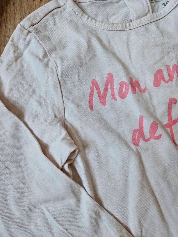Tee shirt manches longues orchestra 36 mois - photo numéro 3