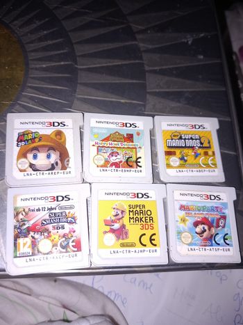 Ĺot jeux mario animal crossing Nintendo 3ds
