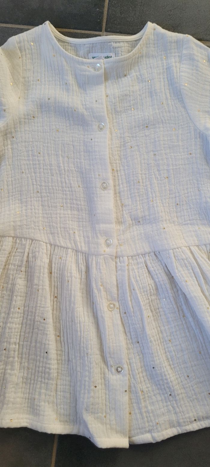 Robe blanche Vertbaudet - photo numéro 2