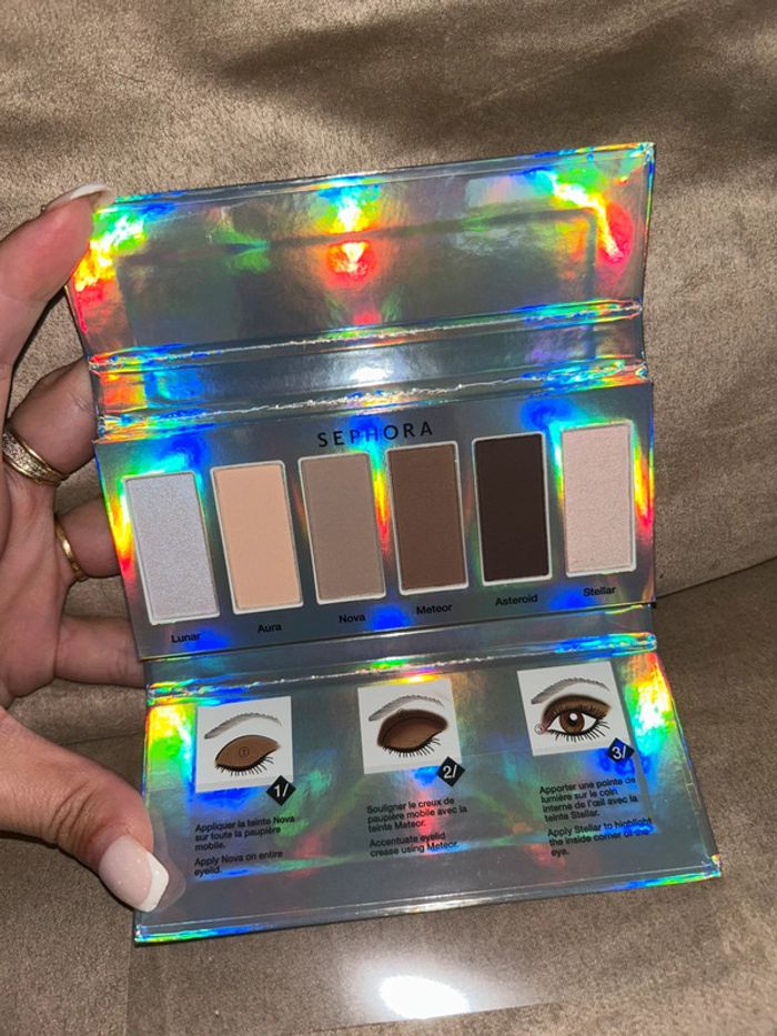 Palette fards à paupières Holographique Sephora - photo numéro 3