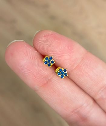 Boucles d'oreilles en argent