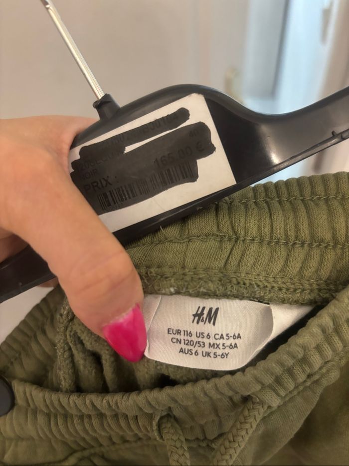 Jogging h&m 5/6 ans - photo numéro 2