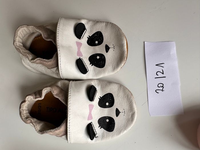 Lot de 3 paires de chaussons et chaussures bébé barefoot apprentissage de la marche Taille 18 à 21 - photo numéro 6