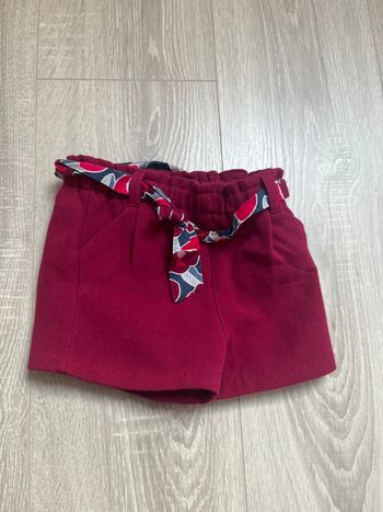 Short chaud bébé fille 18 mois