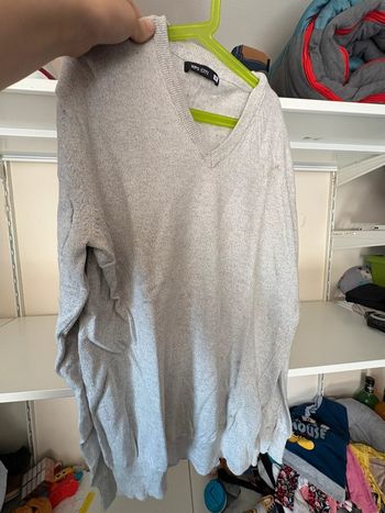 Pull gris léger