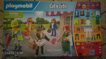 Playmobil City Action 71402 My Figures Héros du quotidien