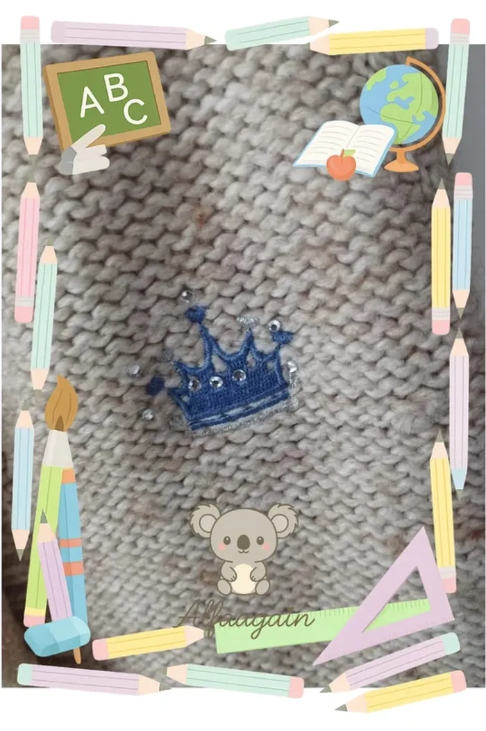 Gilet beige sergent major 8ans - photo numéro 2