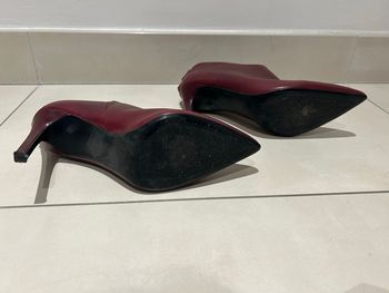 Bottines Mango Bordeaux