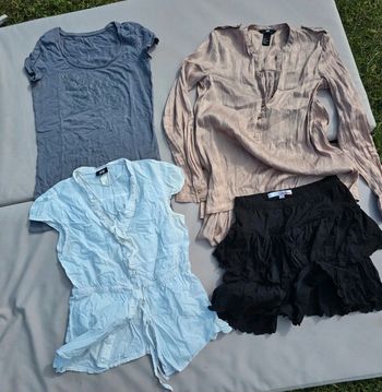 Lot vêtements femme taille xs 34 esprit h&m