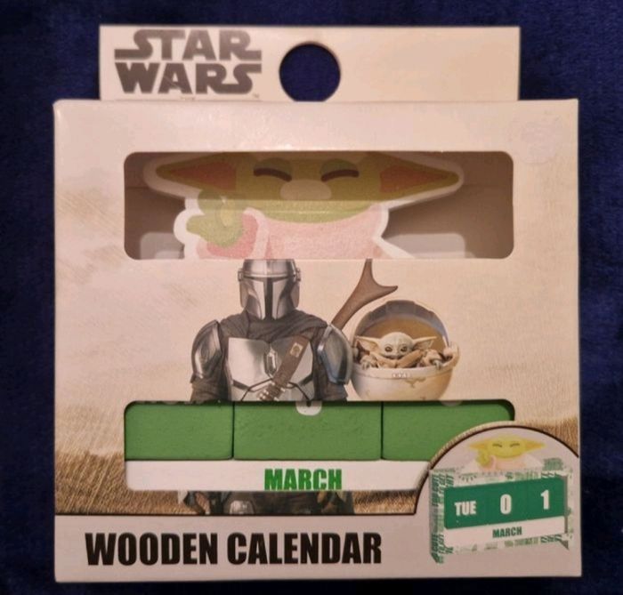 Calendrier bébé yoda the mandalorian star wars