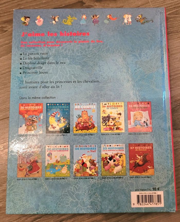 Livre "21 histoires de princesses, fées - photo numéro 2