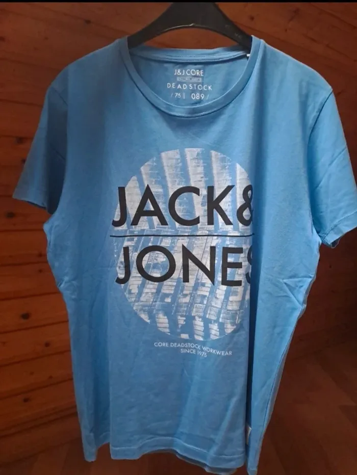 Lot de 3 T-shirts homme Jack & Jones taille L - photo numéro 2