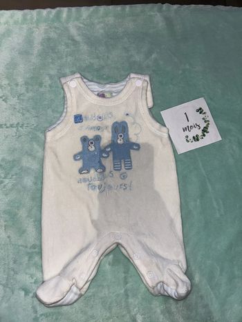 Combinaison sans manche bébé