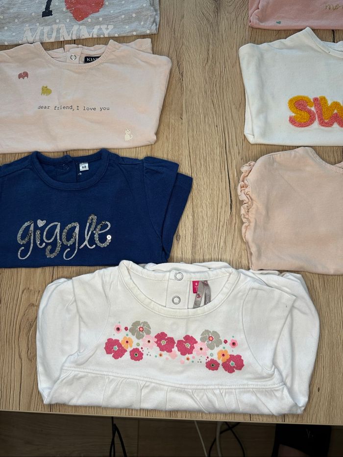 Lot de 9 t-shirts manches longues - photo numéro 4