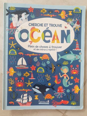 Livre Cherche et trouve Océan Tomawak