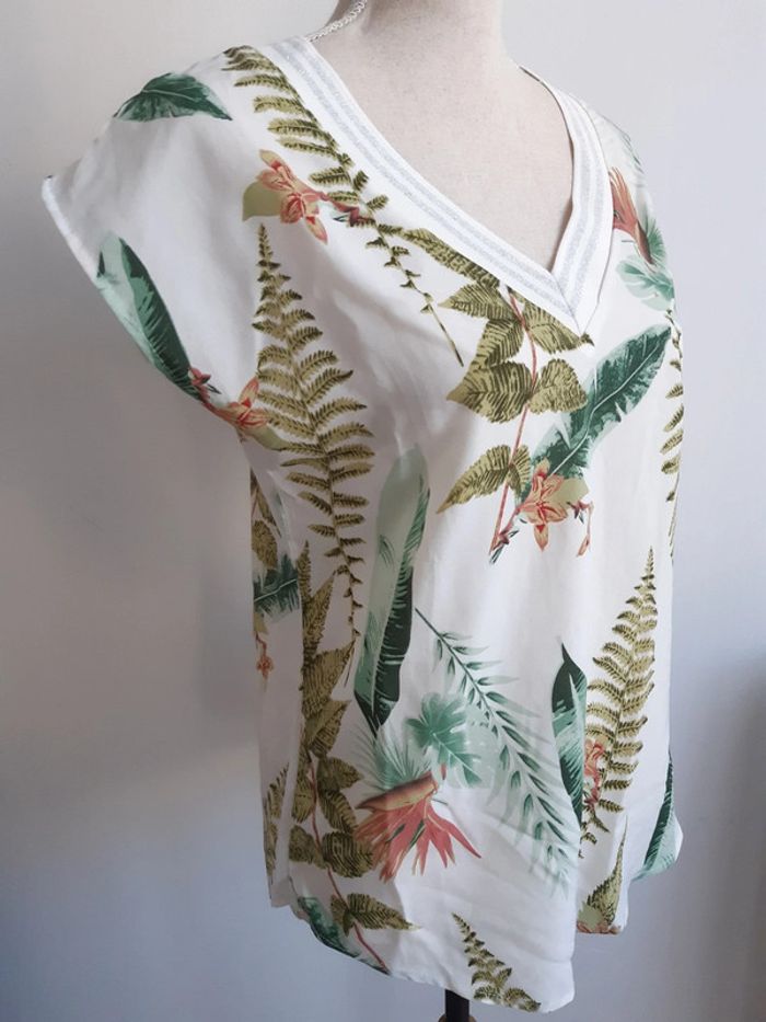Blouse manches courtes Sarah John T36 - photo numéro 3