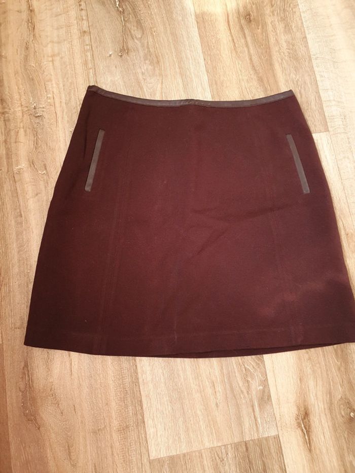 Jupe bordeaux