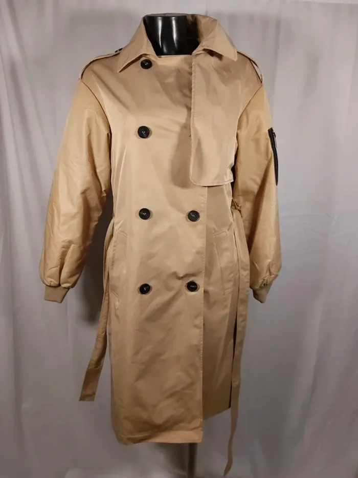 Trench avec manches bombers femme K.zell neuf Tailles S et L - photo numéro 2