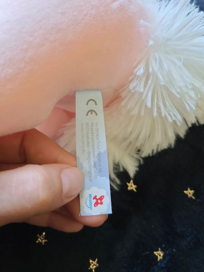 Peluche lumineuse licorne - photo numéro 2