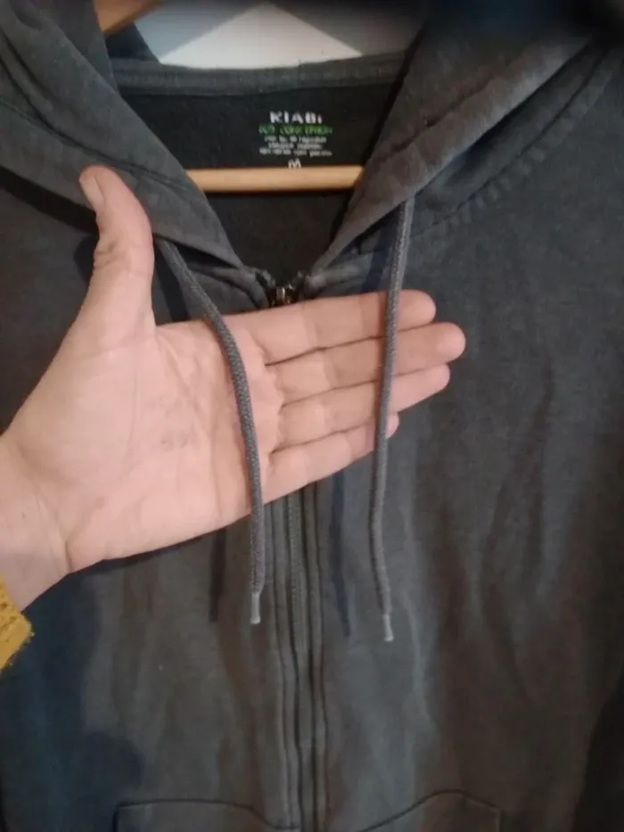 Gilet sweat homme gris c87 - photo numéro 5