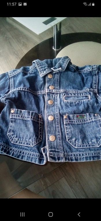 Veste jean 6 mois
